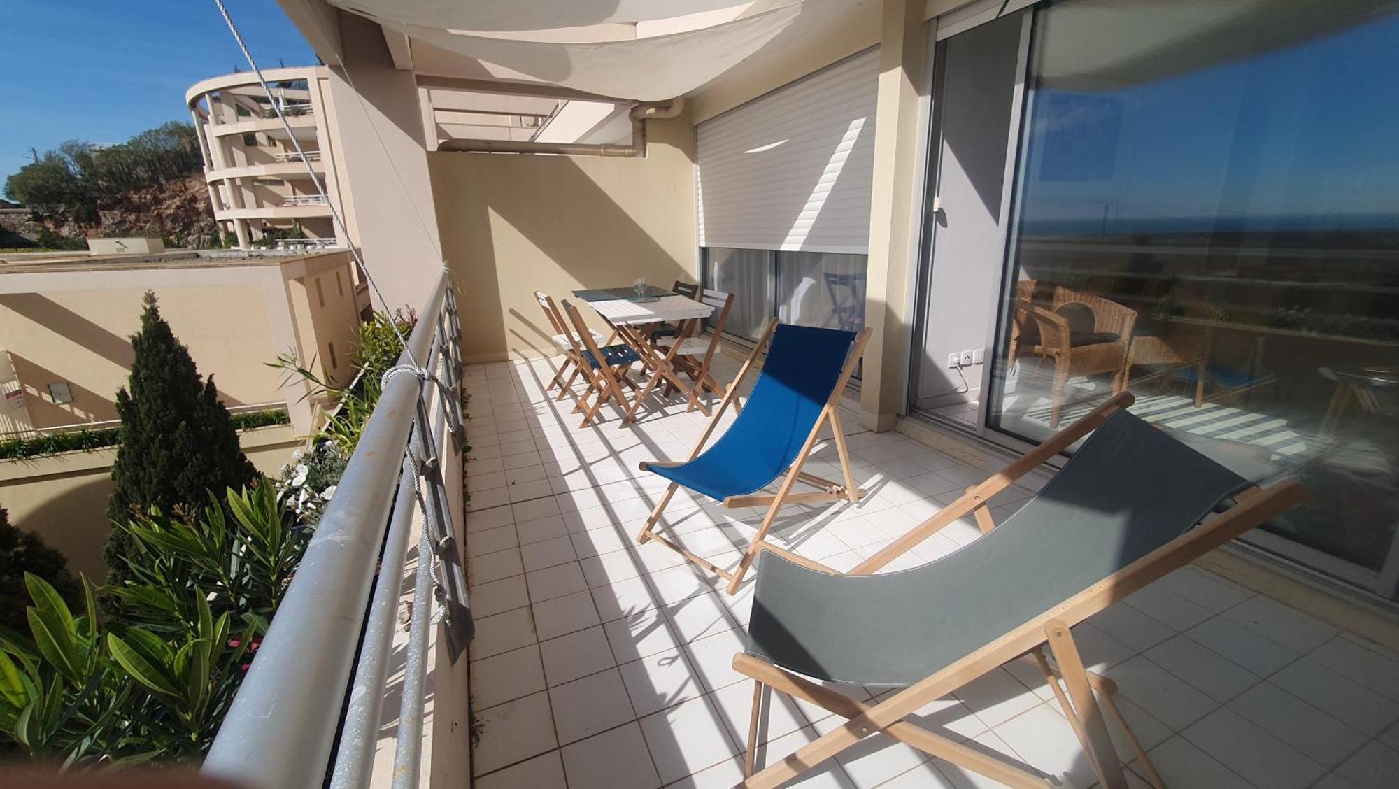 Appartement Vue Bleu Azur Sète Dış mekan fotoğraf
